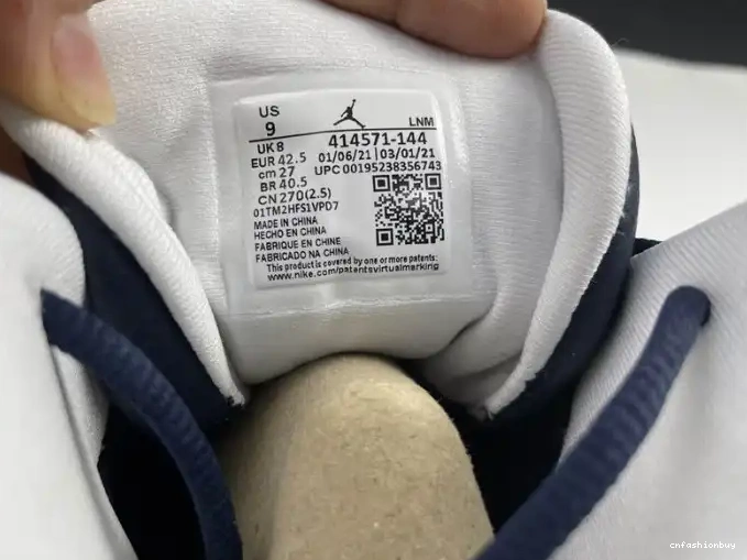 Blue Jordan 414571-144 13 Powder Air Dark 0503